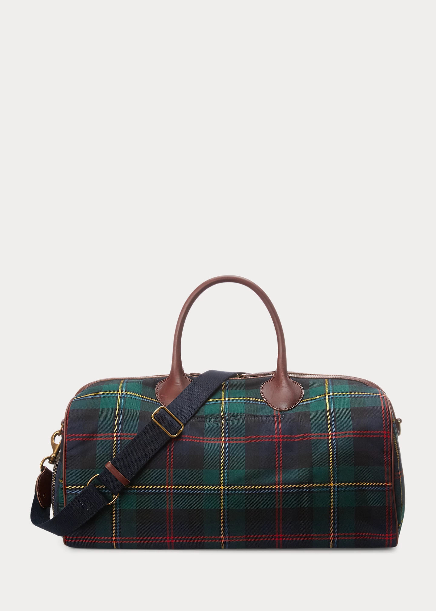 stylish handbagsHeritage Plaid Wool & Leather Duffel-,$68.69-1