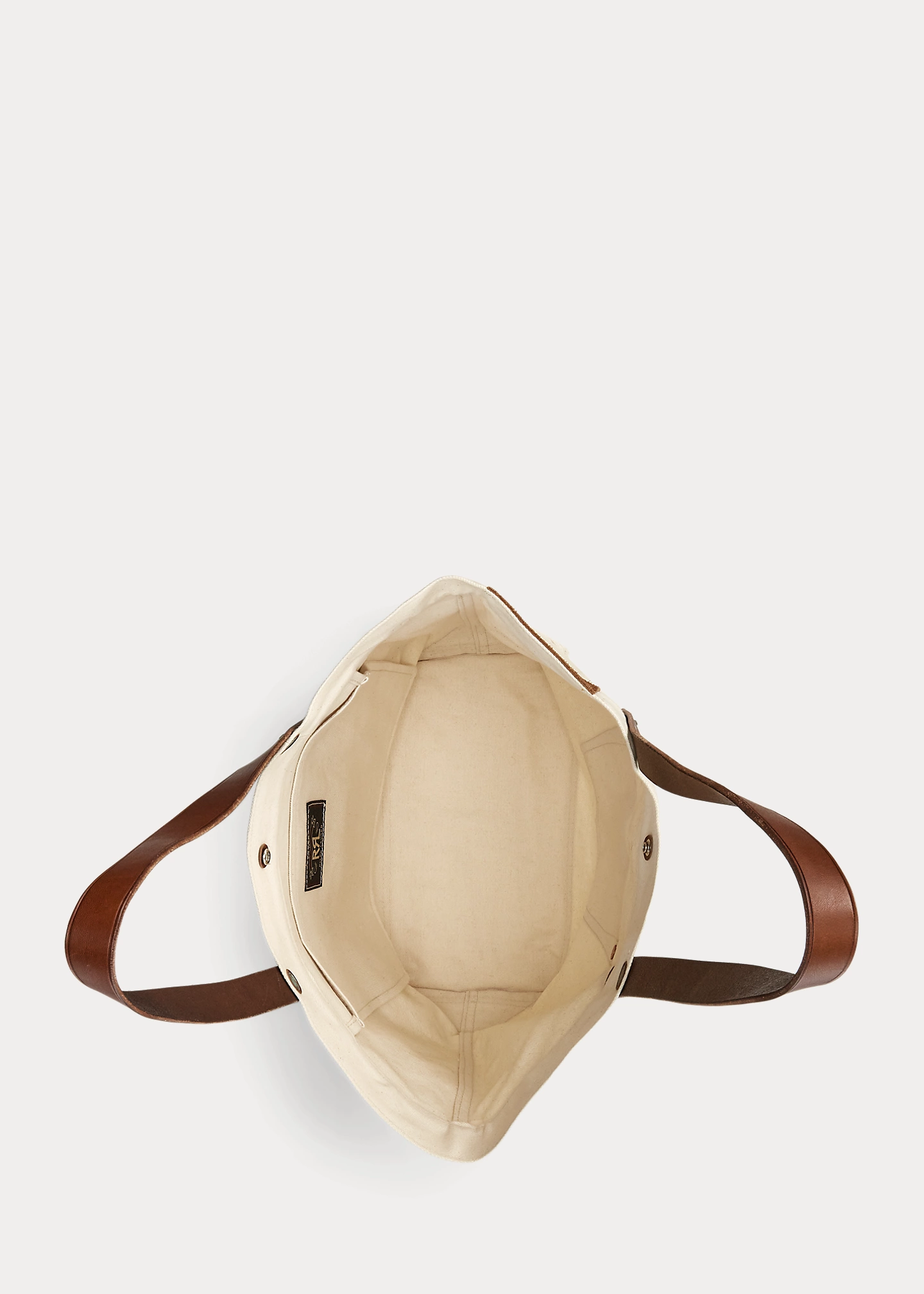 stylish handbagsLeather-Trim Twill Tote-,$28.39-2