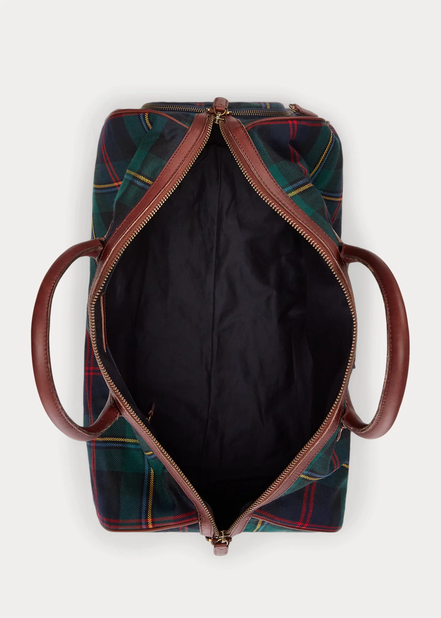 stylish handbagsHeritage Plaid Wool & Leather Duffel-,$68.69-2