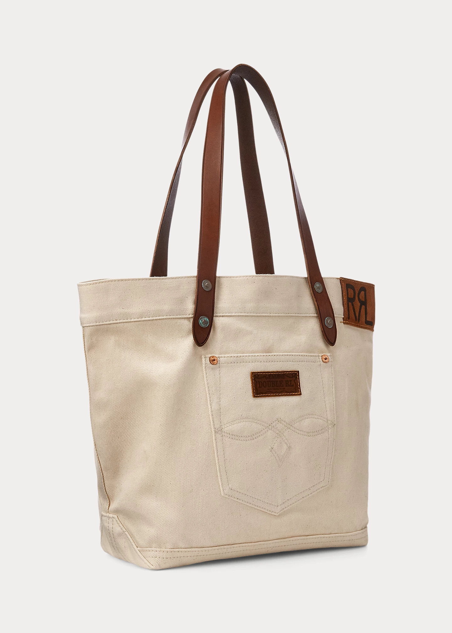 stylish handbagsLeather-Trim Twill Tote-,$28.39-0