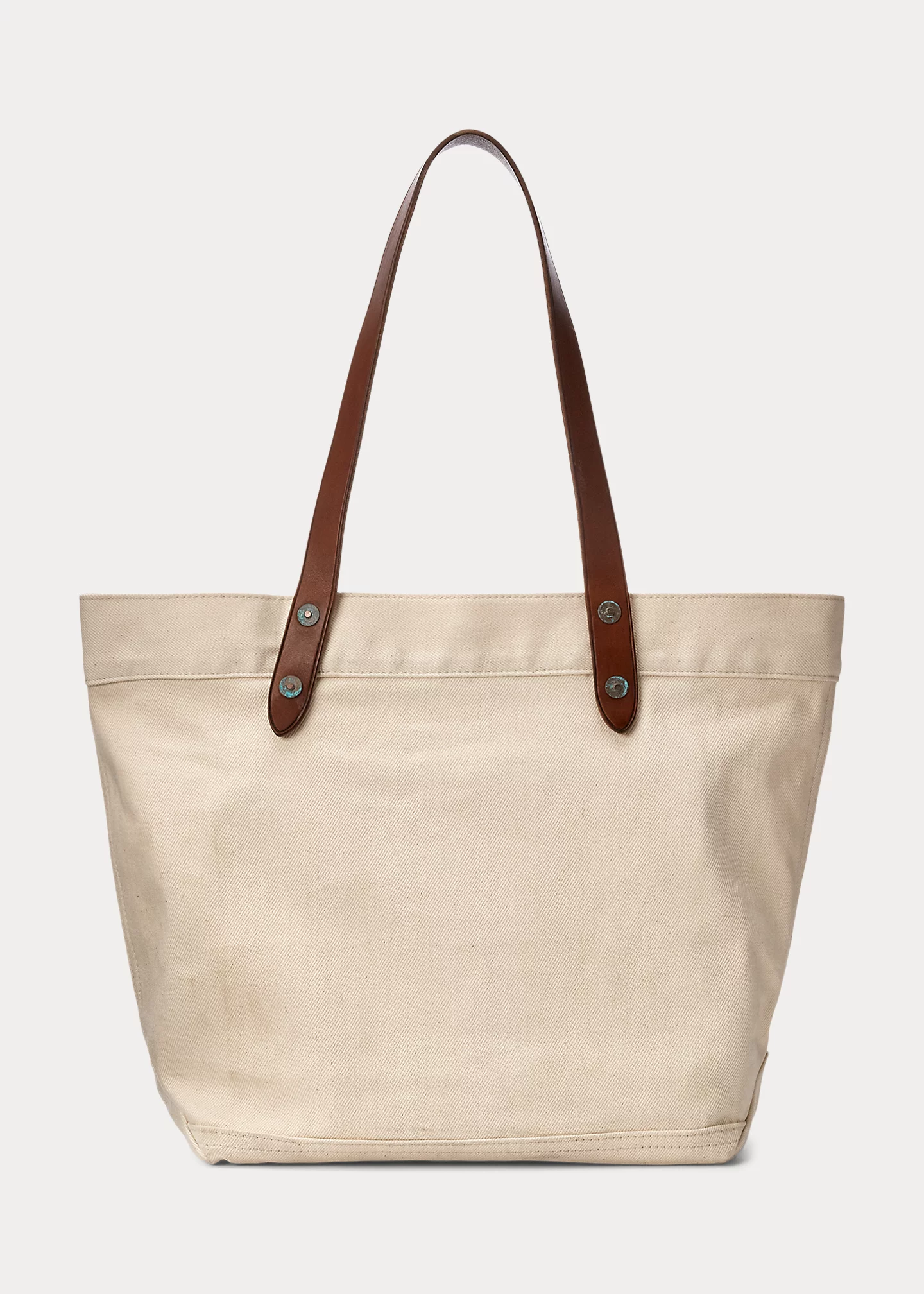 stylish handbagsLeather-Trim Twill Tote-,$28.39-1